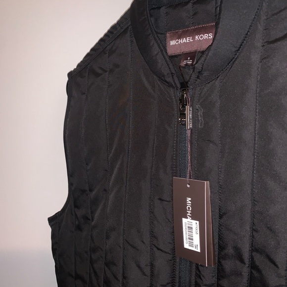 Michael Kors 3-in-1 Track Jacket with Vest - Black Small - Picture 8 of 9